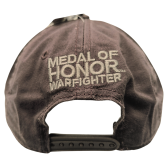 Casquette Medal of Honor Warfighter Black | GEEK HEAD