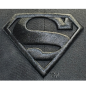 CASQUETTE SUPERMAN - DC Comics Logo Black/Black - Pack GH + Sticker GEEK HEAD inclus