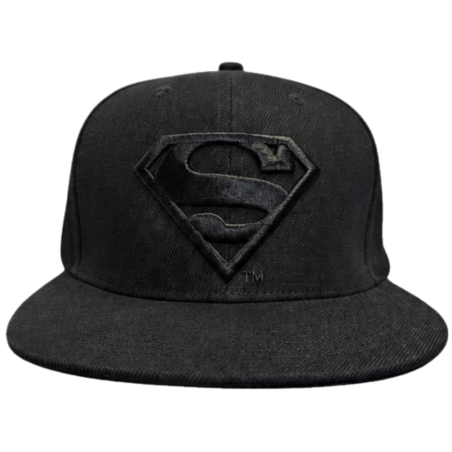 Casquette Superman DC Comics Logo Black/Black | GEEK HEAD
