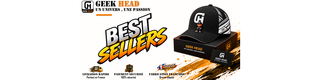 Best Sellers GEEK HEAD | Casquettes & Collectors populaires